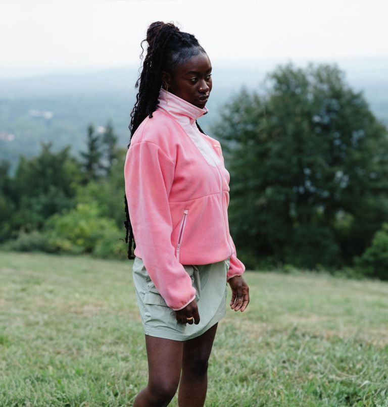 Women's Sequoia Grove Fleece Jacket, Color: Alpenglow, Pink Sand, image 9
