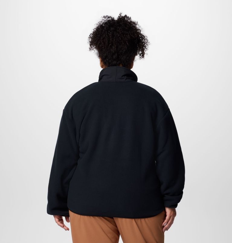 Women's Sequoia Grove Full Zip Fleece - Plus Size, Color: Black, image 2