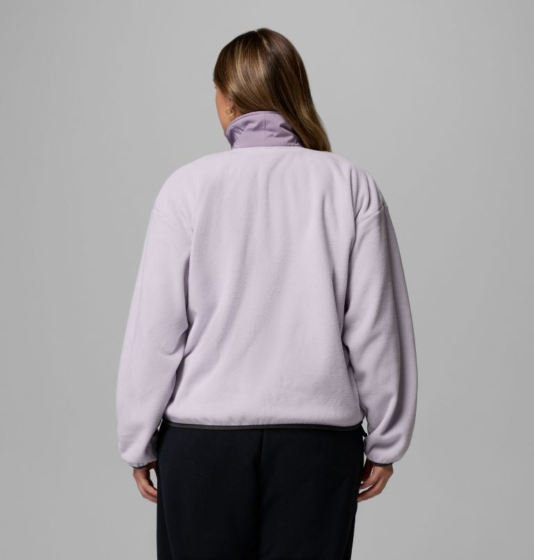 Women's Sequoia Grove Full Zip Fleece - Plus Size, Color: Lavender Pearl, Shale Purple, image 3