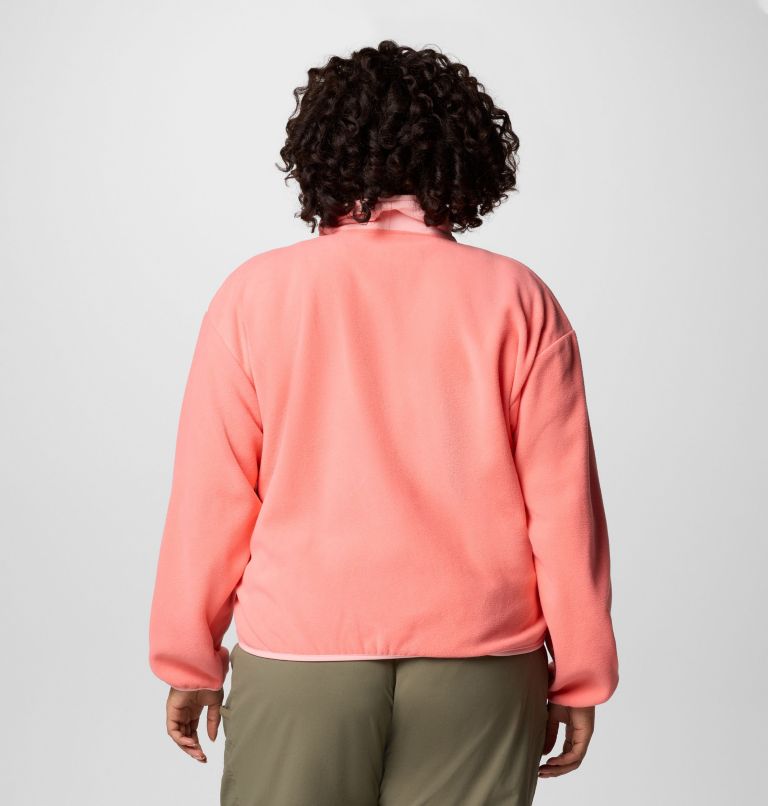 Women's Sequoia Grove Full Zip Fleece - Plus Size, Color: Alpenglow, Pink Sand, image 2