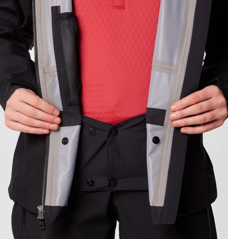 Platinum Peak II 3L wasserdichte Ski-Shell für Frauen, Color: Black, image 12