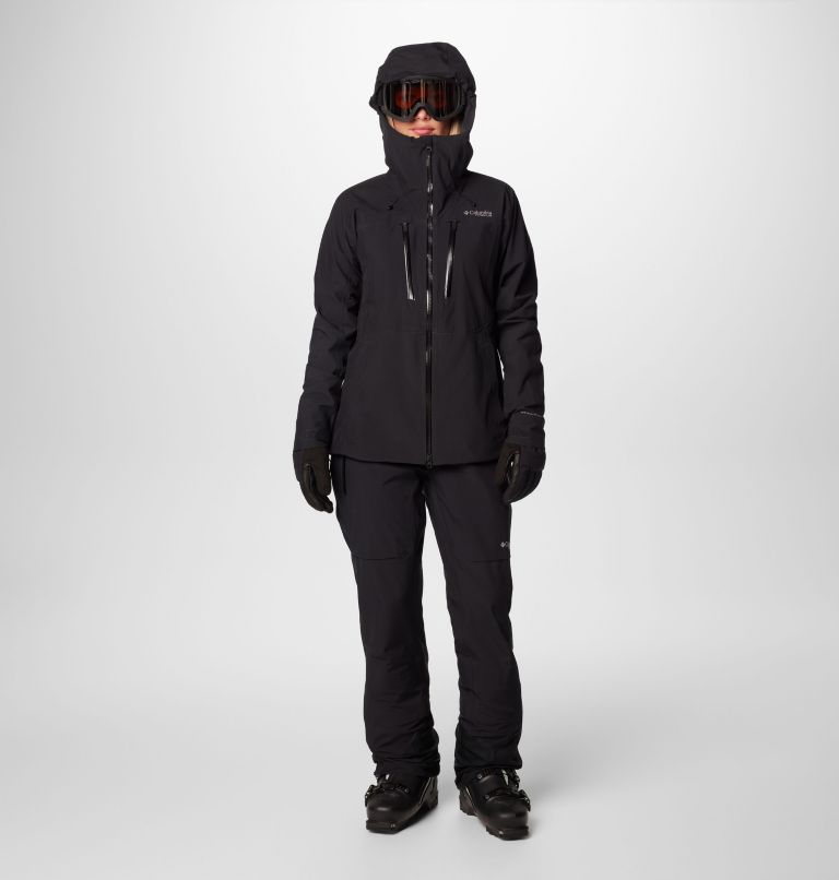 Platinum Peak II 3L wasserdichte Ski-Shell für Frauen, Color: Black, image 3