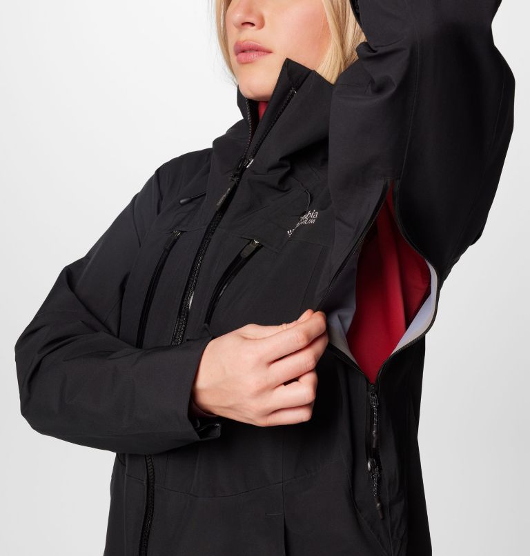 Platinum Peak II 3L wasserdichte Ski-Shell für Frauen, Color: Black, image 10