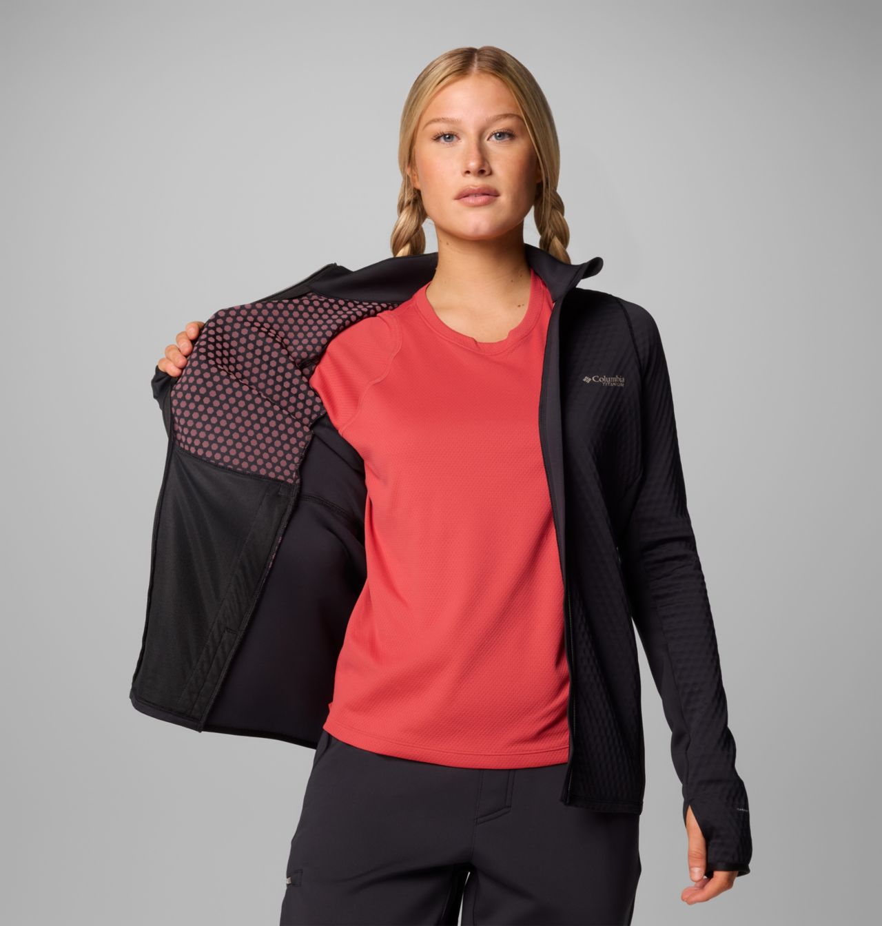 Women's Crystal Leaf™ Omni-Heat™ Helix Full Zip Jacket 8