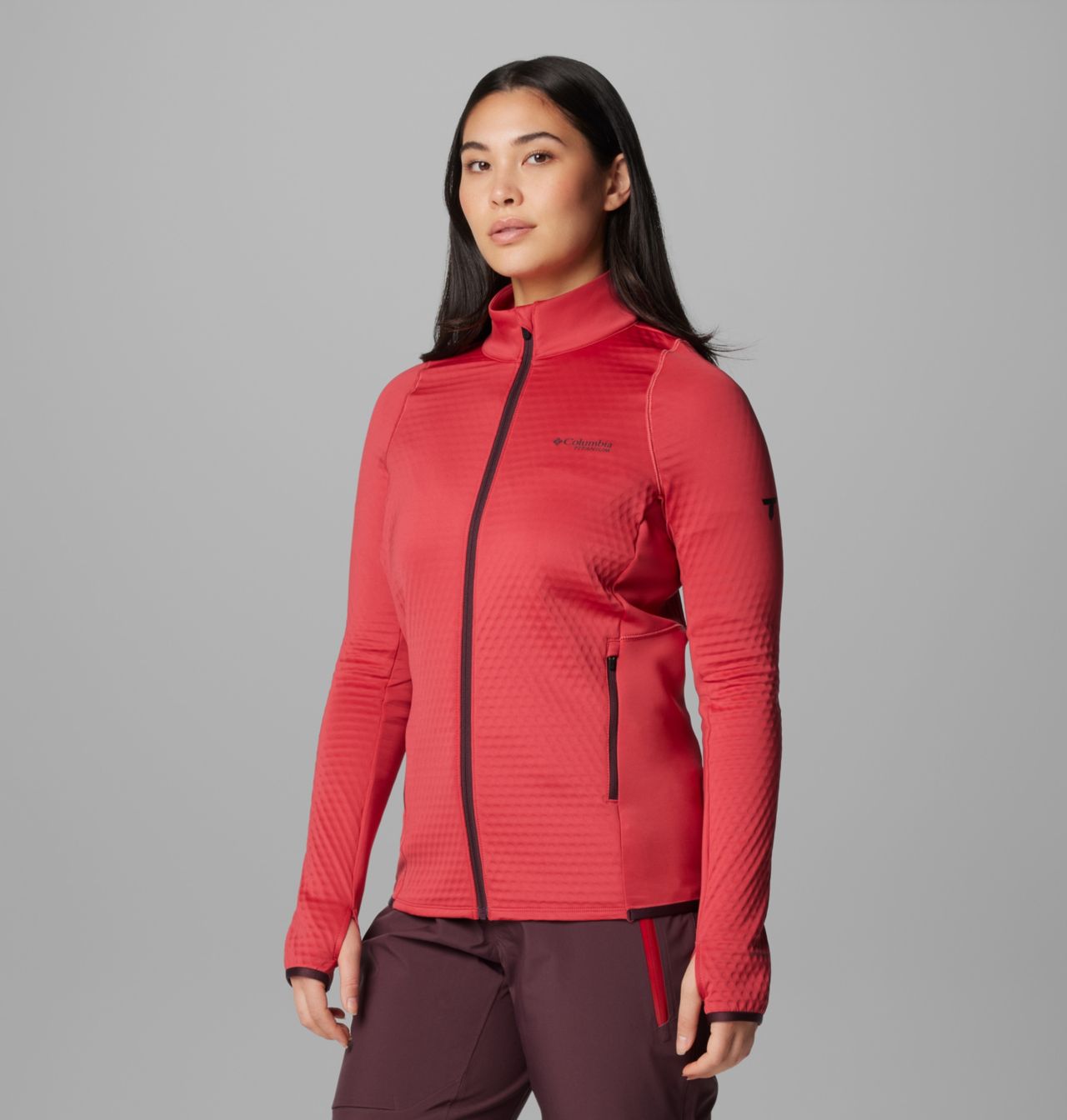 Women's Crystal Leaf™ Omni-Heat™ Helix Full Zip Jacket | 602 | L 4