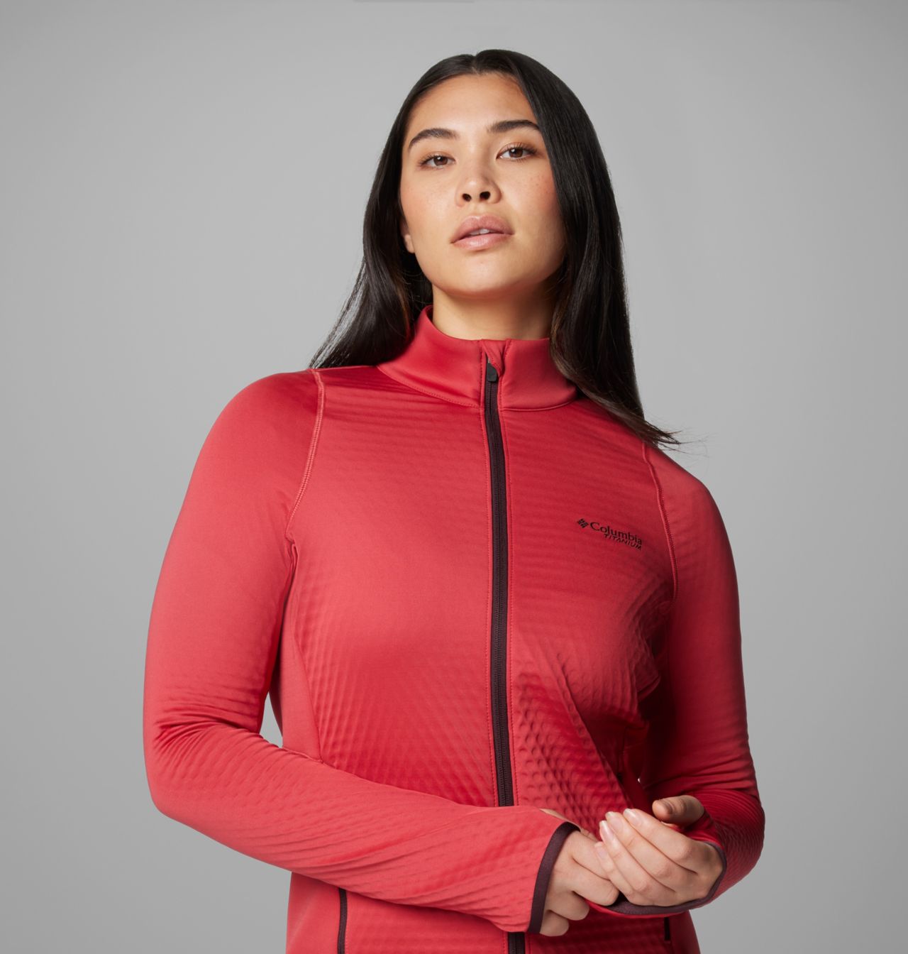 Women's Crystal Leaf™ Omni-Heat™ Helix Full Zip Jacket | 602 | L 5