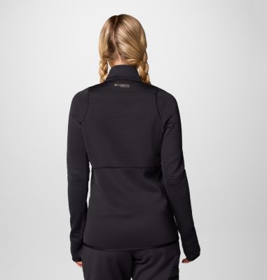 Women's Crystal Leaf Omni-Heat Helix Technical Jacket, Color: Black, image 2