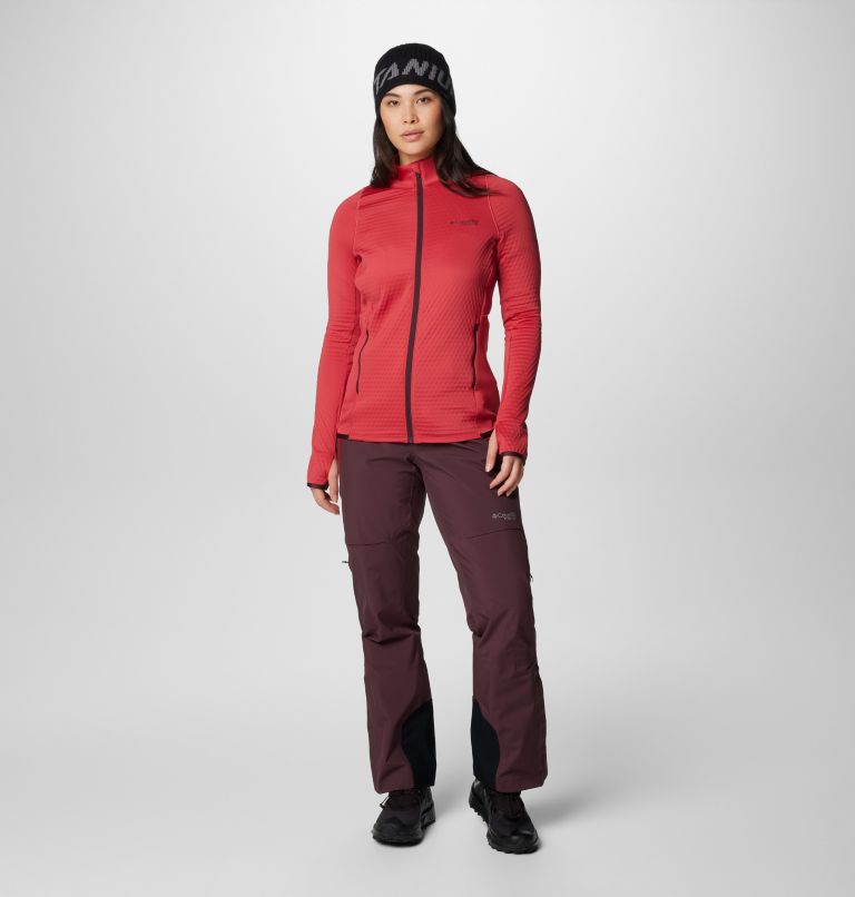 Chaqueta técnica Crystal Leaf Omni-Heat Helix para mujer, Color: Daredevil, image 3
