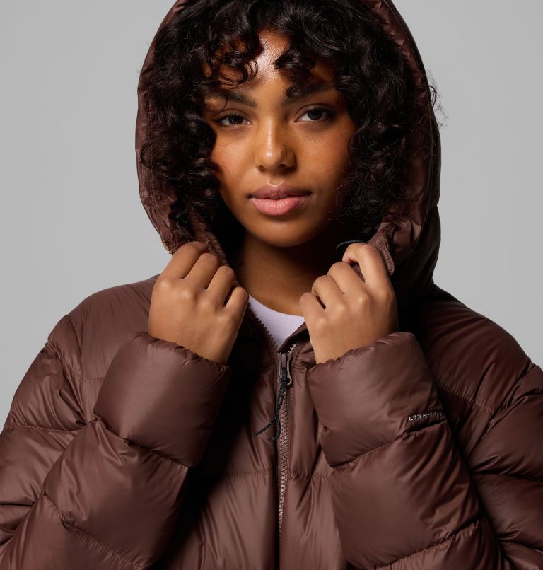 Women's Harmony Falls Mid Down Jacket, Color: Tobacco, image 5