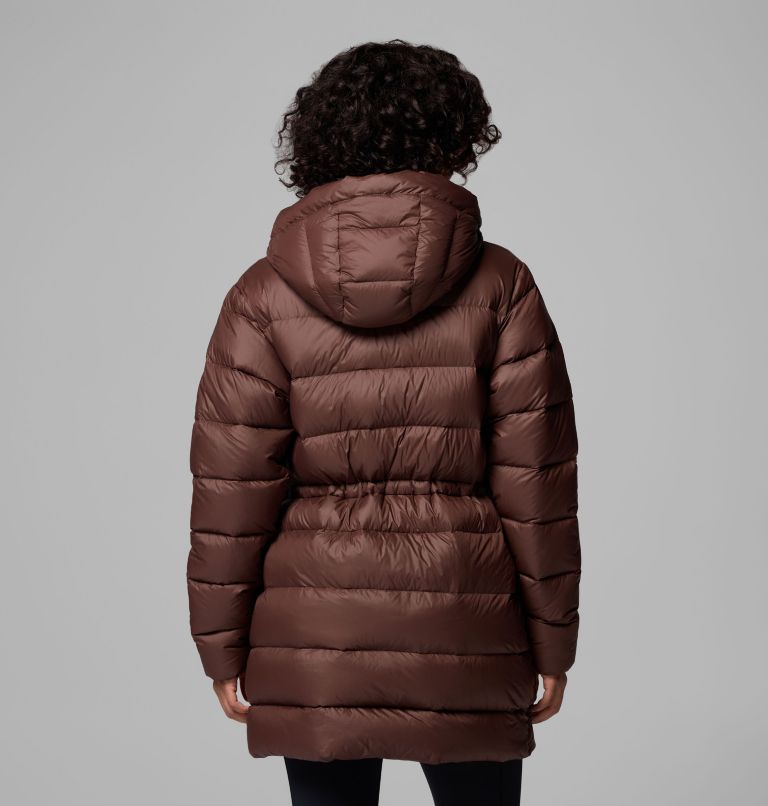 Women's Harmony Falls Mid Down Jacket, Color: Tobacco, image 3