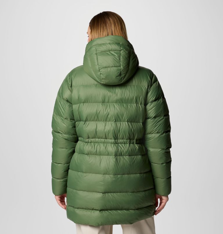 Women's Harmony Falls Mid Down Jacket, Color: Canteen, image 2