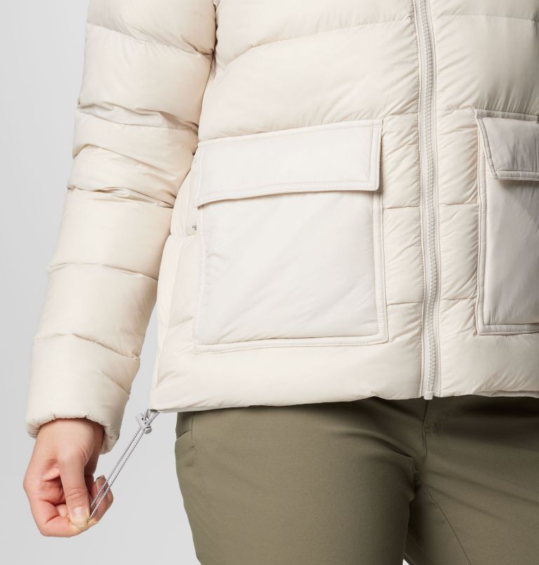 Women's Harmony Falls Hooded Down Jacket, Color: Dark Stone, image 7
