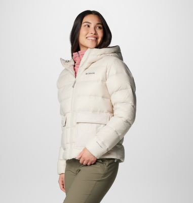 Women's Harmony Falls Hooded Down Jacket, Color: Dark Stone, image 4