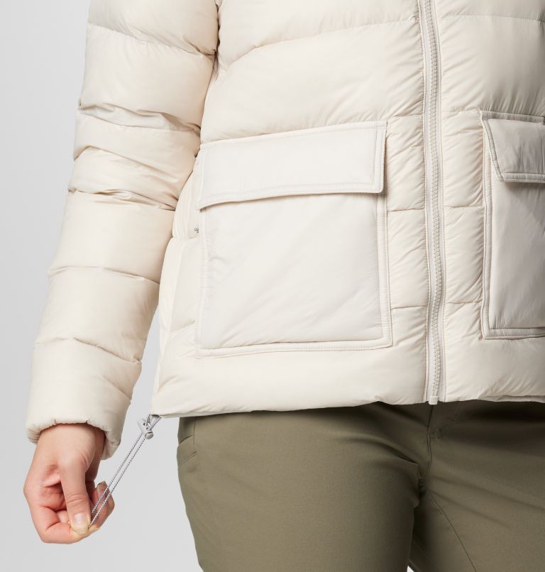 Women's Harmony Falls Hooded Down Jacket, Color: Dark Stone, image 7
