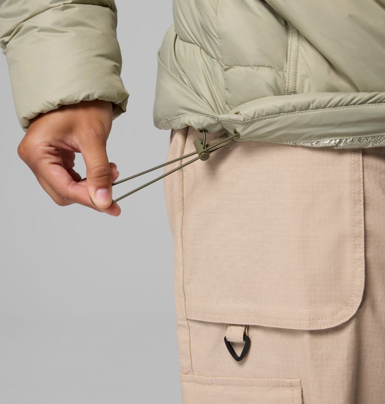 Women's Harmony Falls Hooded Down Jacket, Color: Safari, image 10