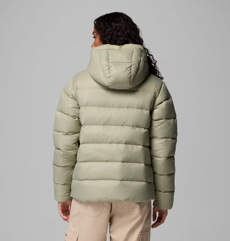 Women's Harmony Falls Hooded Down Jacket, Color: Safari, image 3