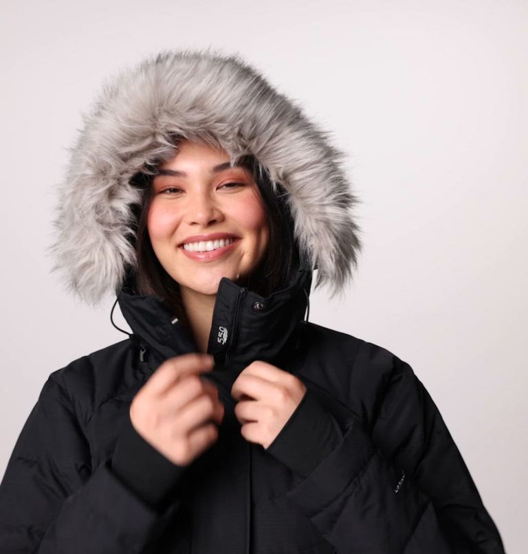 Women's Lay D Down IV Mid Jacket, Color: Black Matte