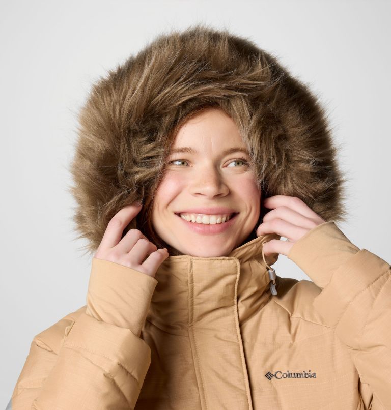Women's Lay D Down IV Mid Jacket, Color: Canoe Matte, image 5