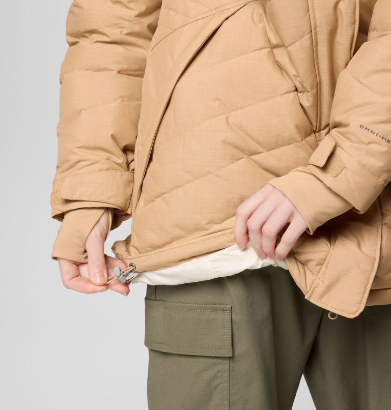 Women's Lay D Down IV Mid Jacket, Color: Canoe Matte, image 6