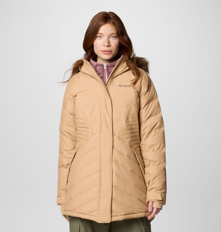 Women's Lay D Down IV Mid Jacket, Color: Canoe Matte, image 1