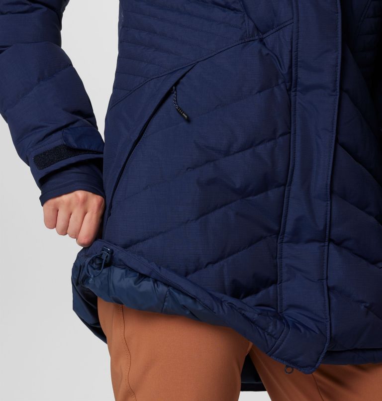 Manteau mi-long Lay D Down IV pour femmes, Color: Collegiate Navy Matte, image 6