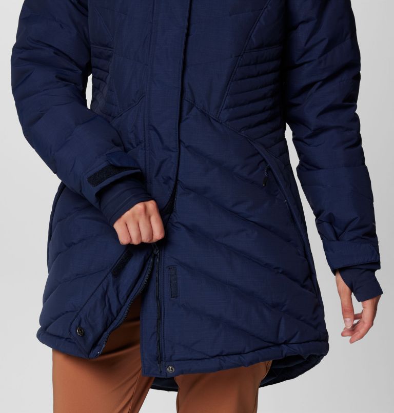 Manteau mi-long Lay D Down IV pour femmes, Color: Collegiate Navy Matte, image 7