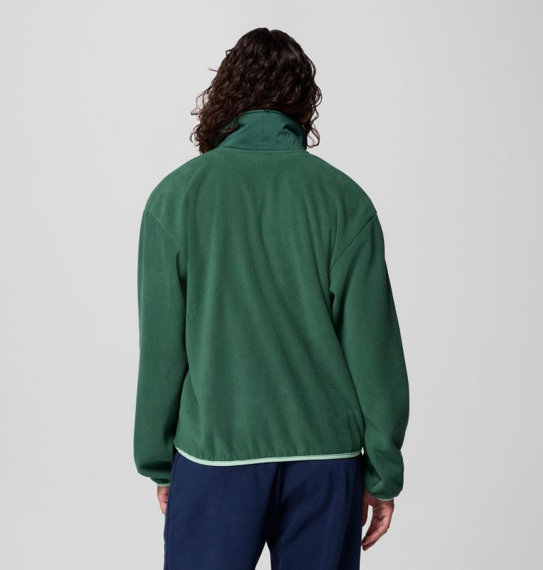 Women's Sequoia Grove Half Zip Fleece, Color: Rain Forest, New Mint, image 3