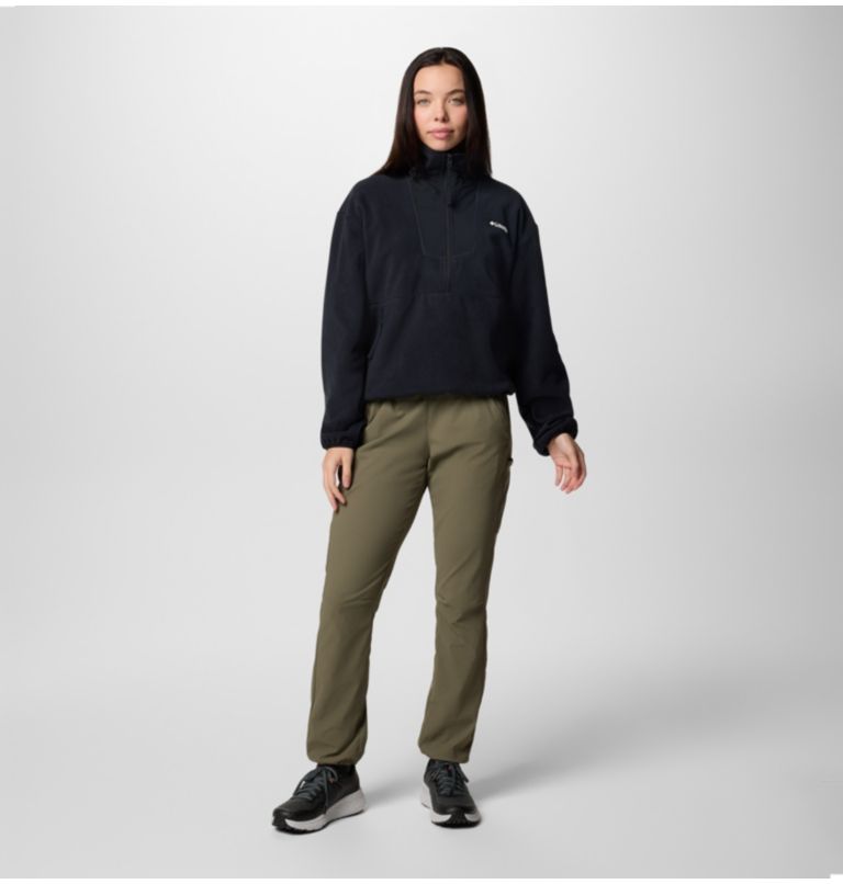 Forro polar con media cremallera Sequoia Grove para mujer, Color: Black, image 5