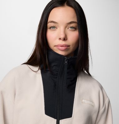 Pile con cerniera a metà lunghezza Sequoia Grove da donna, Color: Dark Stone, Black, image 36