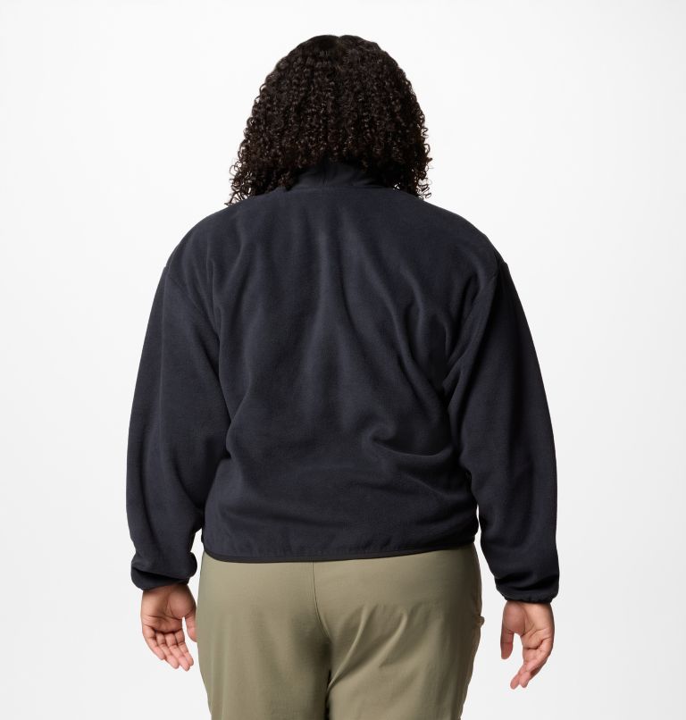 Women's Sequoia Grove Half Zip Fleece - Plus Size, Color: Black, image 2