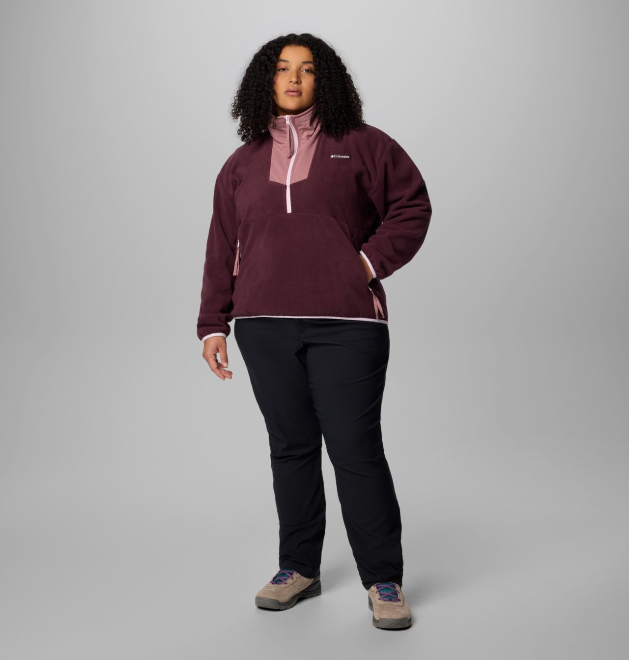 Women's Sequoia Grove™ Half Zip Fleece - Plus Size | 607 | 2X 3