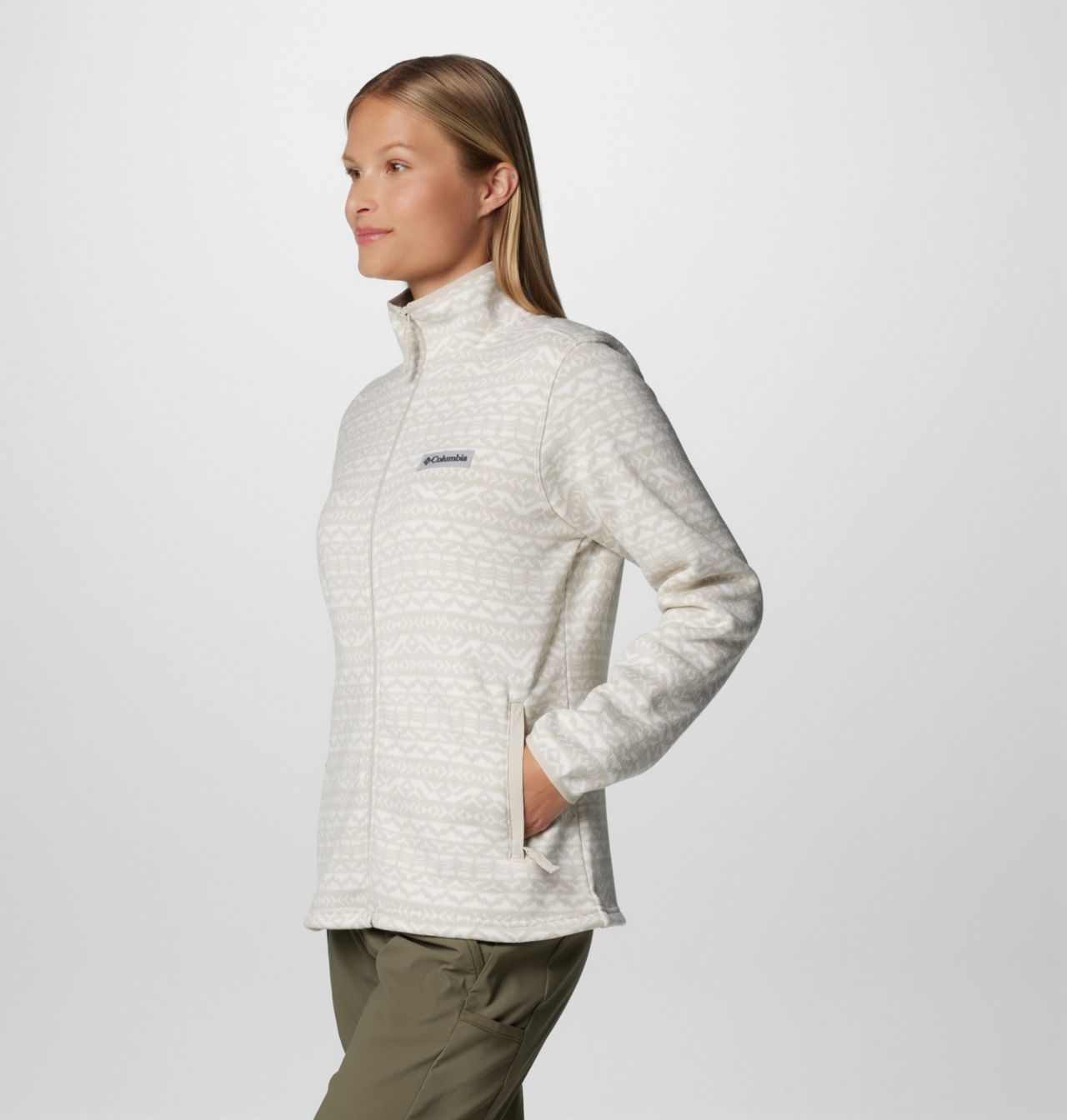 Women's Sweater Weather™ Printed Full Zip Jacket 4
