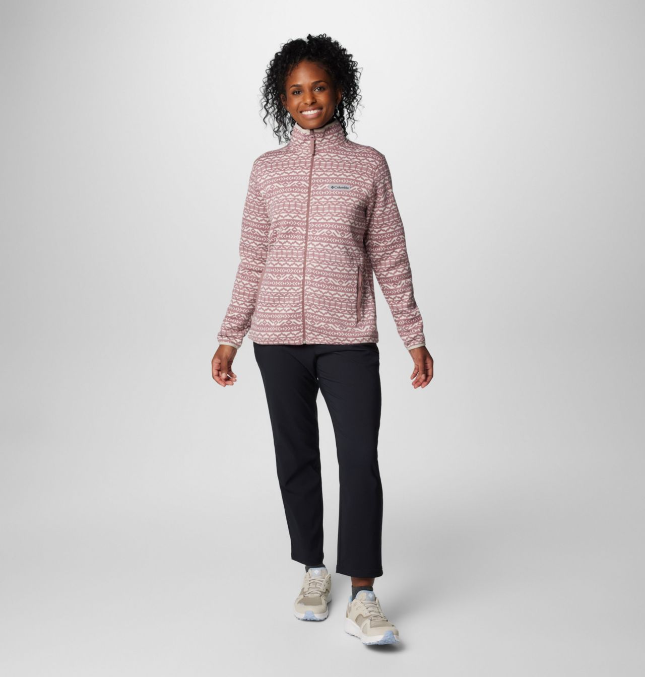 Women's Sweater Weather™ Printed Full Zip Jacket 3