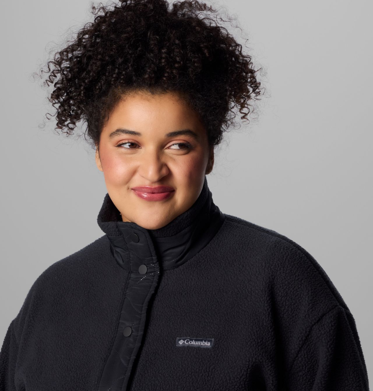 Women's Cloud Point™ Snap Fleece Jacket - Plus Size 5