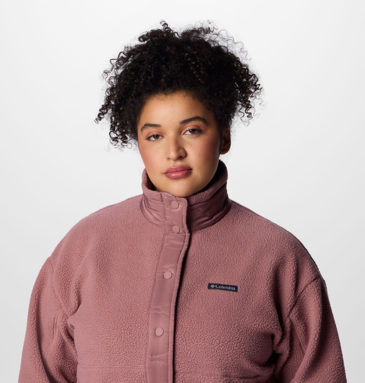 Women's Cloud Point™ Snap Fleece Jacket - Plus Size 5