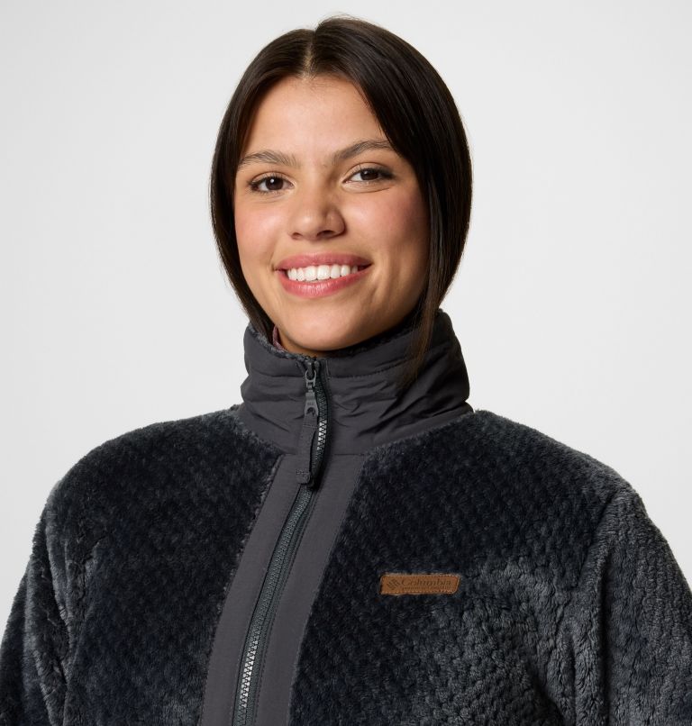 Women's Fire Side Quarter Zip II Fleece Pullover, Color: Shark, image 5