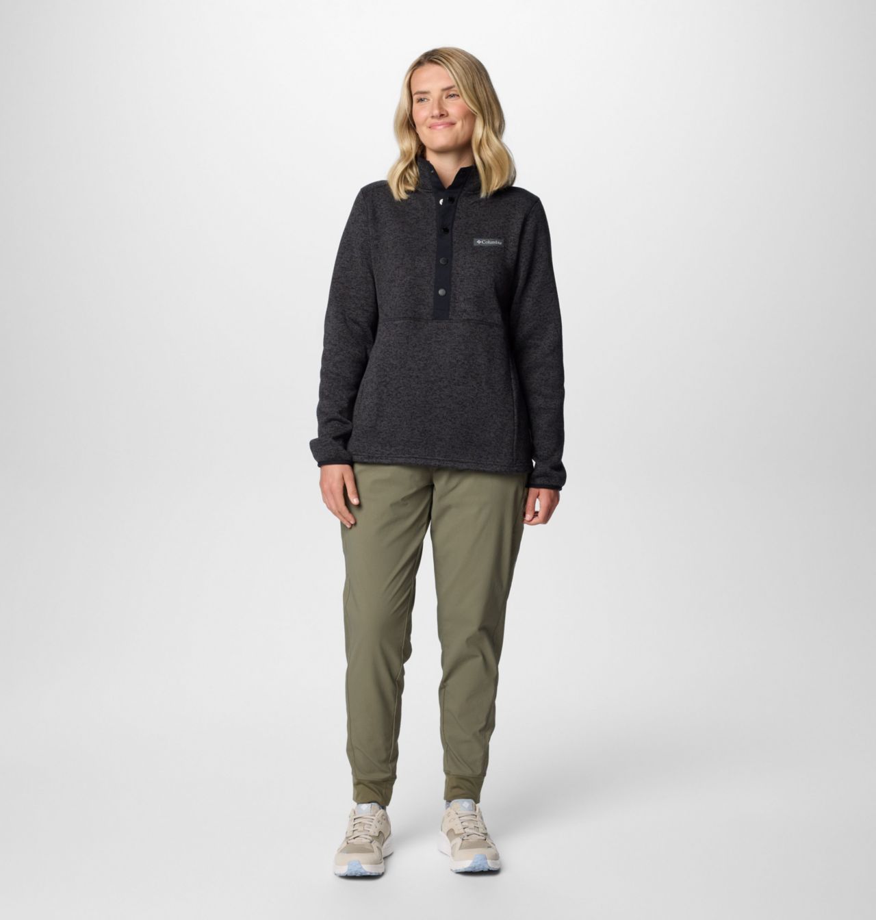 Women's Sweater Weather™ Half Snap Pullover | 010 | M 3