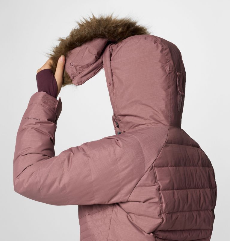 Women's Lay D Down IV Jacket, Color: Fig Matte, image 7