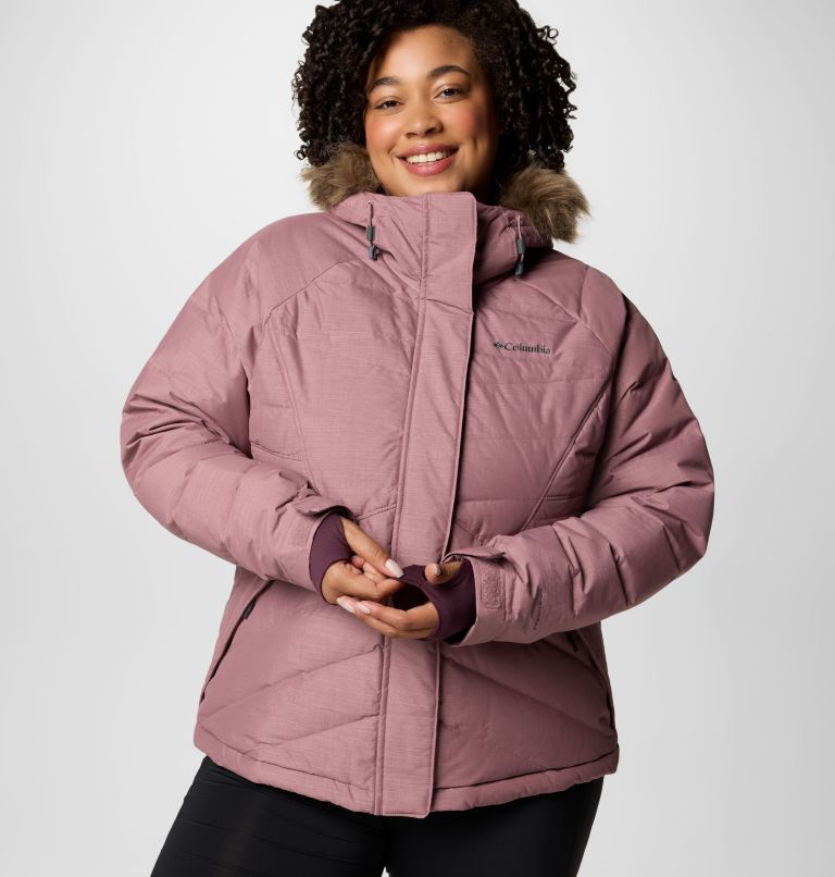 Manteau Lay D Down IV pour femmes – Grandes tailles, Color: Fig Matte, image 7