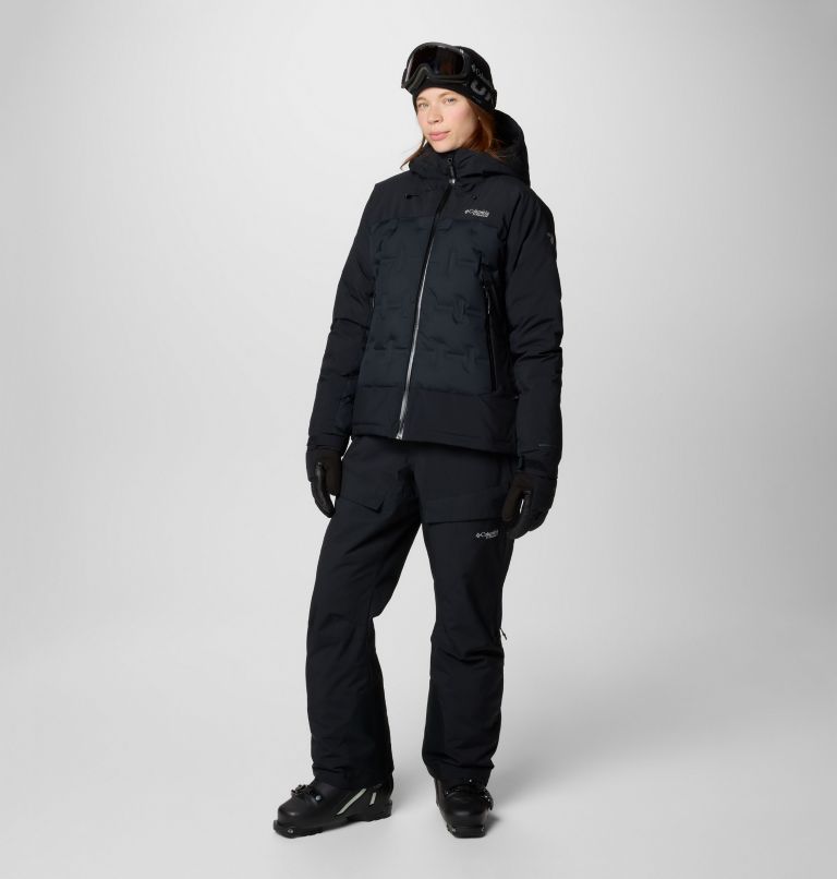 Women's Wildcard IV Waterproof Down Ski Jacket, Color: Black, image 3