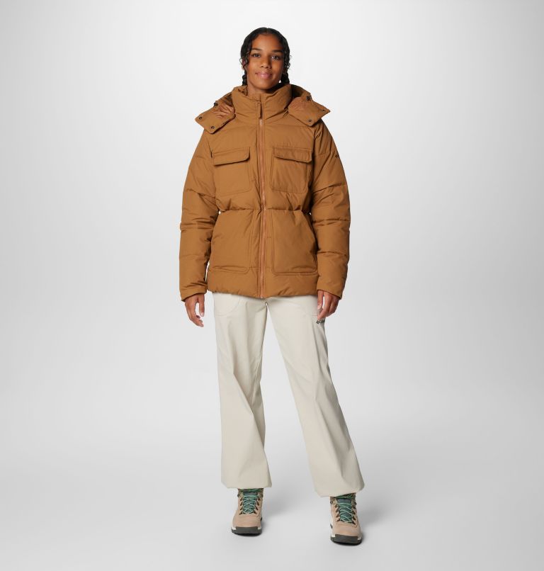 Women's Longhorn Ridge Insulated Jacket, Color: Camel Brown, image 3