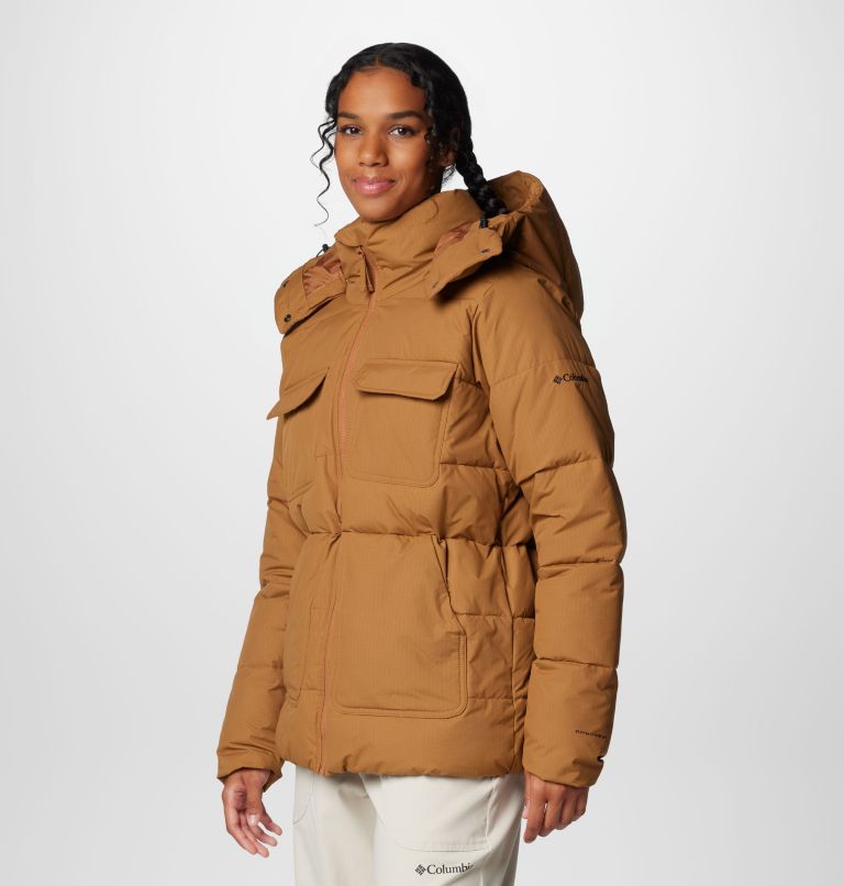Women's Longhorn Ridge Insulated Jacket, Color: Camel Brown, image 4