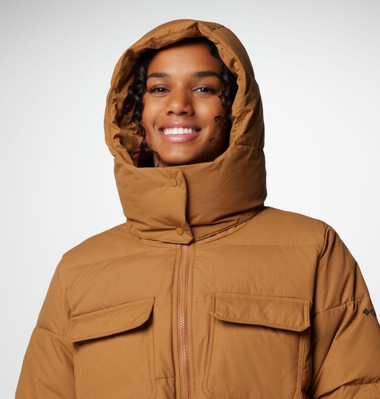 Women's Longhorn Ridge Insulated Jacket, Color: Camel Brown, image 5