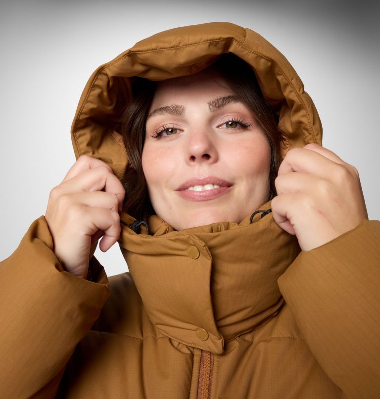 Women's Longhorn Ridge Insulated Jacket - Plus Size, Color: Camel Brown, image 5