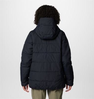 Women's Longhorn Ridge Puffer Jacket, Color: Black, image 2