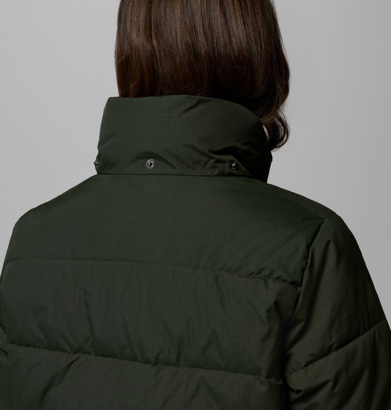 Women's Longhorn Ridge Puffer Jacket, Color: Greenscape, image 10