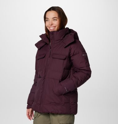 Women's Longhorn Ridge Puffer Jacket, Color: Moonvista, image 4