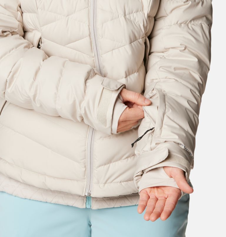 Women's Roaring Fork II Waterproof Down Ski Jacket, Color: Dark Stone, image 10