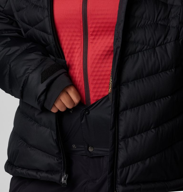 Women's Roaring Fork II Down Jacket - Plus Size, Color: Black, image 10