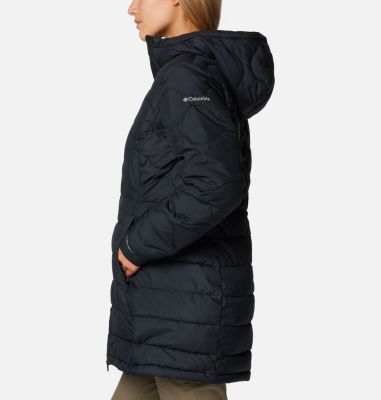 Women's Crown Point II Hooded Puffer Jacket, Color: Black, image 7